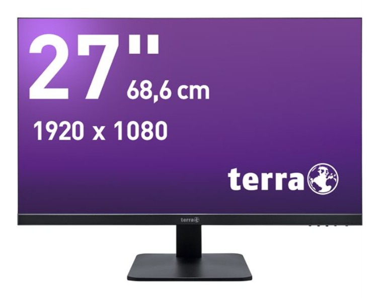 TERRA LCD/LED 2727W V3 IPS black HDMI/DP/USB-C